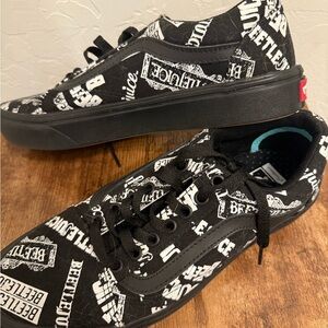 Vans Beetlejuice print sneakers